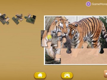 Animals Jigsaw Puzzle Tiger