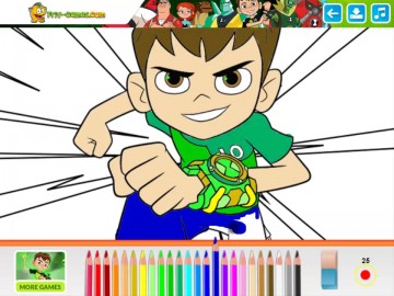 Ben 10 Coloring Book