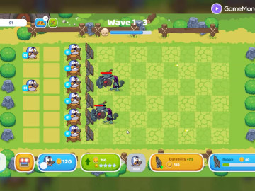 Chicken Wars Merge Guns