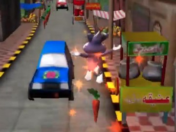 Christmas Santa Bunny Run