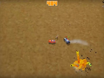 DESERT ROBBERY CAR CHASE