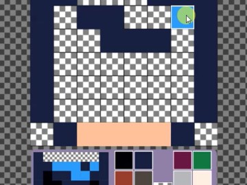 Draw Pixels Heroes Face