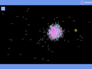 Galaxy Particles Calm