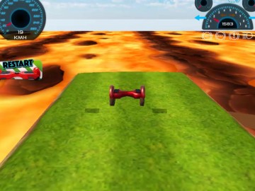 Hoverboard Stunts Hill Climb