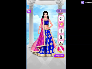 Indian Wedding: DressUp Makeup