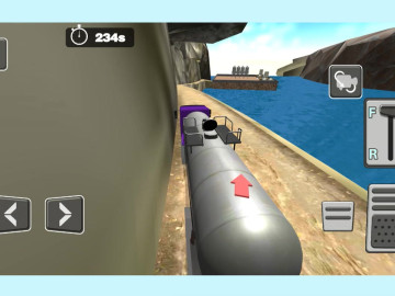 Oil Tanker Truck Transport