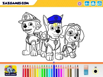 PAW Patrol Coloring Book html5