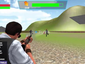 Police Chase Motorbike Driver