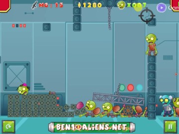 Power Rangers Shoot Zombies