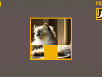 Puzzle Sliding   Kittens