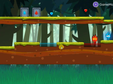 Red boy and Blue Girl Forest Adventure