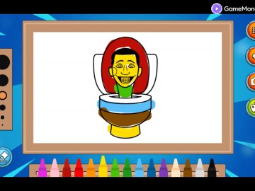 Skibidi Toilet Coloring Book