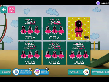 Squid Game Memory Card Match