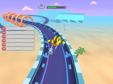 Turbo Racing 3D HTML5