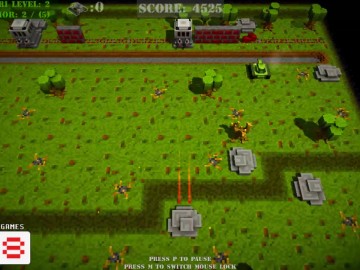 Voxel Tanks 3D